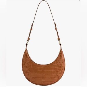 JW PEI Brown Saddle Bag